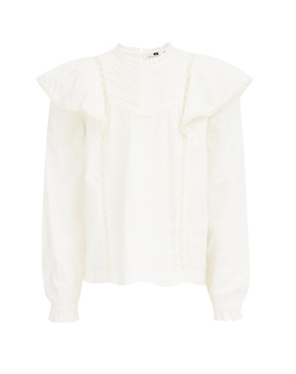 WE Fashion WE Fashion Bluza  prljavo bijela