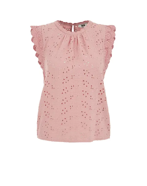 WE Fashion WE Fashion Bluza  prljavo roza