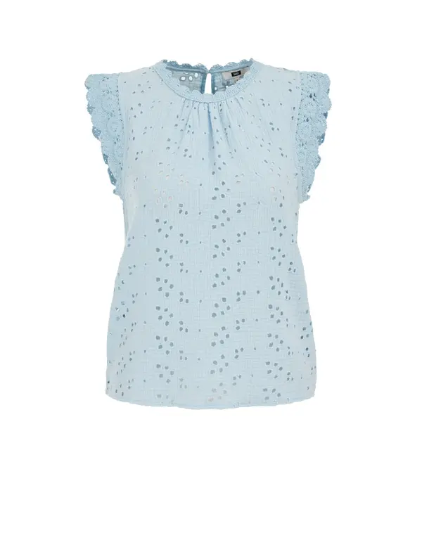 WE Fashion WE Fashion Bluza  svijetloplava