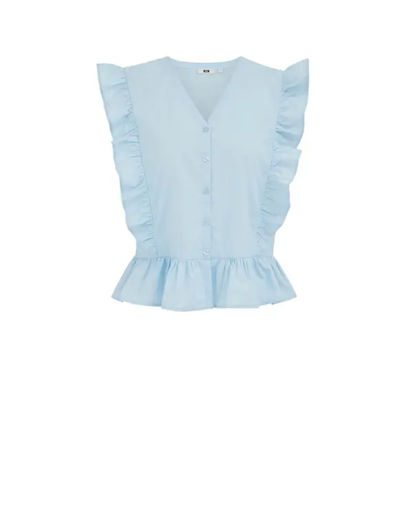WE Fashion WE Fashion Bluza  svijetloplava