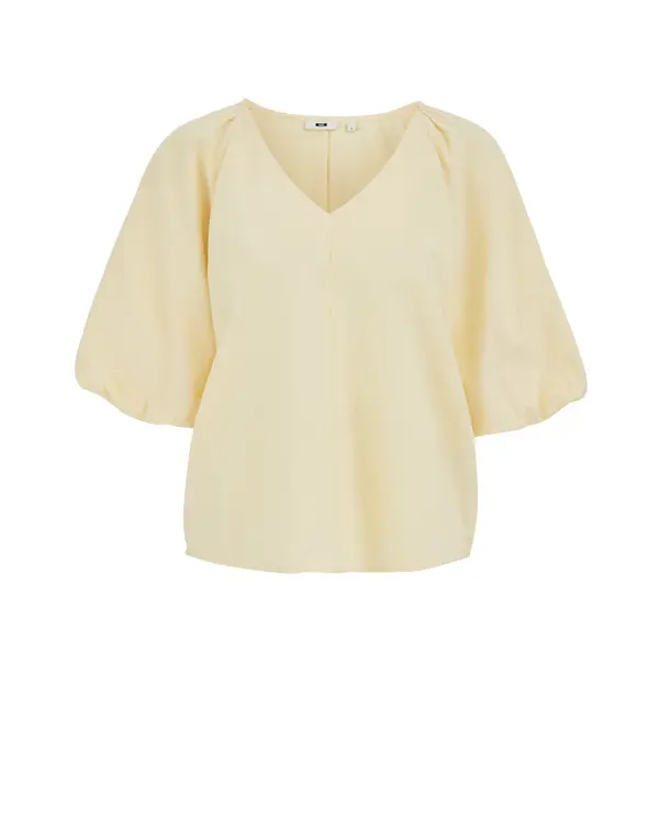 WE Fashion WE Fashion Bluza  svijetložuta