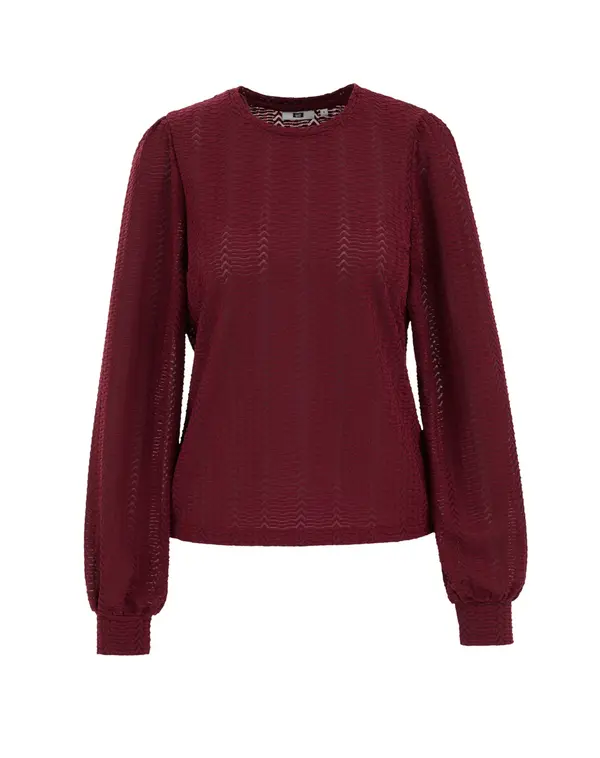 WE Fashion WE Fashion Bluza  tamno crvena