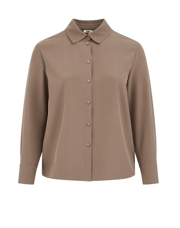 WE Fashion WE Fashion Bluza  taupe siva
