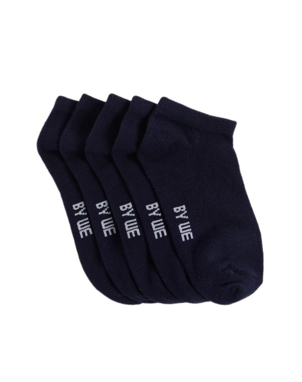 WE Fashion WE Fashion Čarape  plava / morsko plava