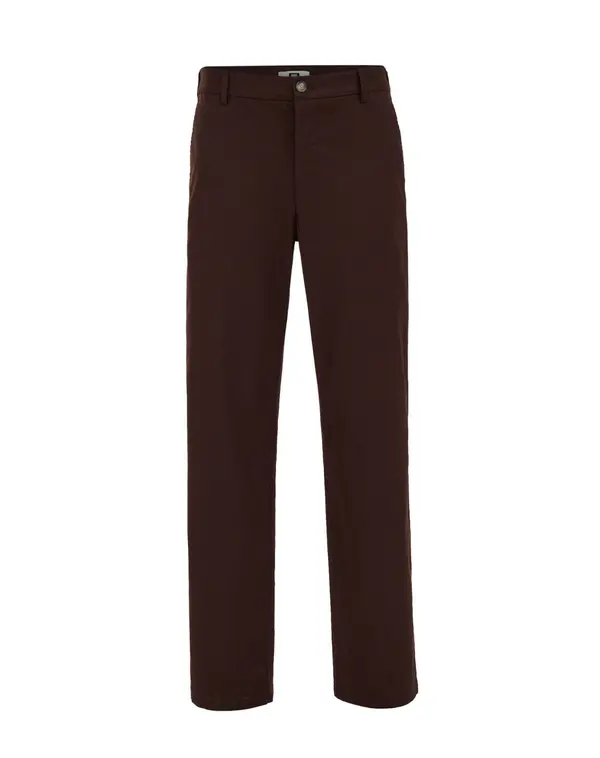 WE Fashion WE Fashion Chino hlače  kestenjasto smeđa