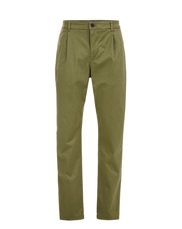 WE Fashion WE Fashion Chino hlače  maslinasta