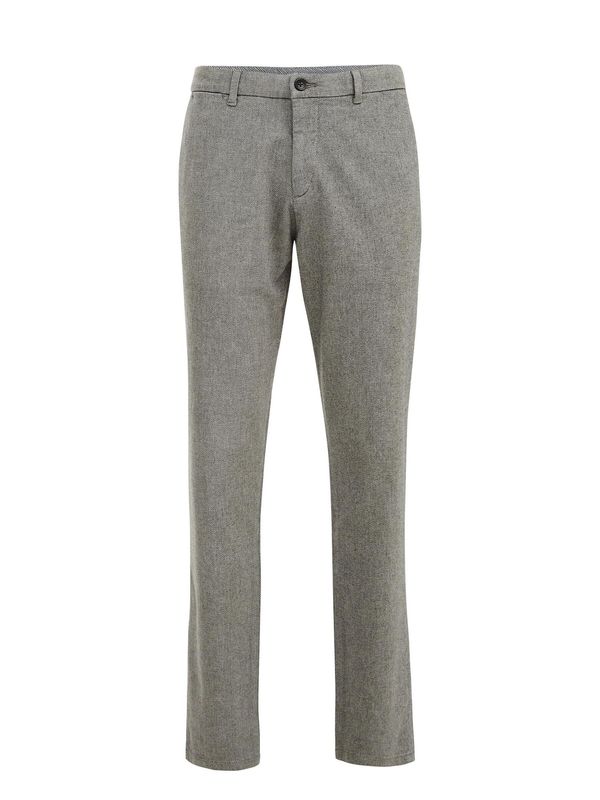 WE Fashion WE Fashion Chino hlače  tamo siva