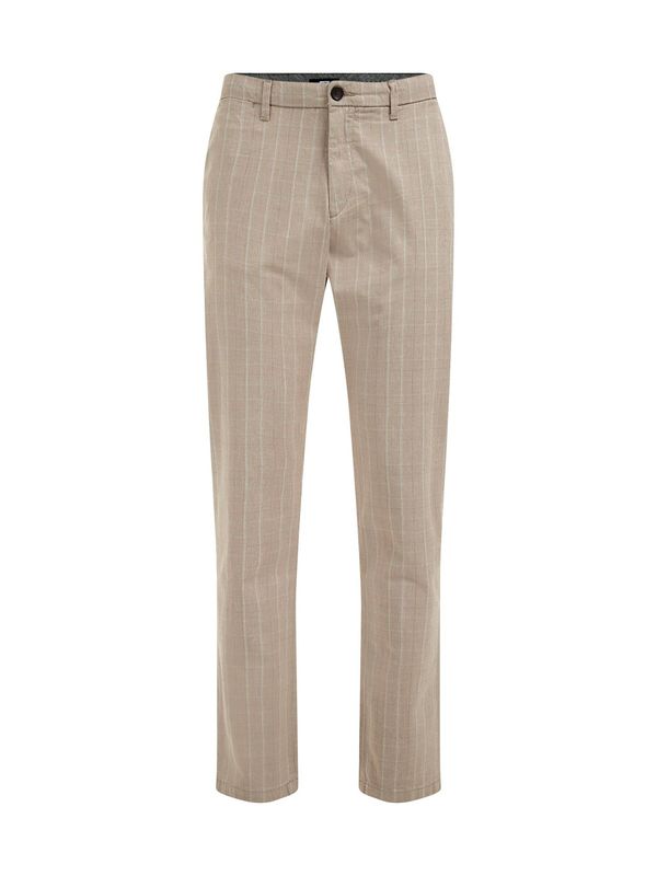 WE Fashion WE Fashion Chino hlače  taupe siva / svijetlosiva