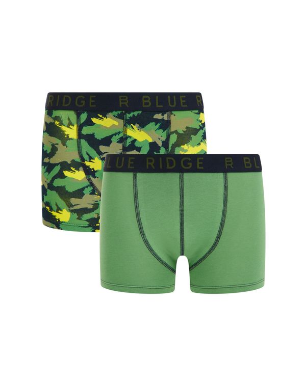 WE Fashion WE Fashion Gaće  žuta / tamno zelena / crna