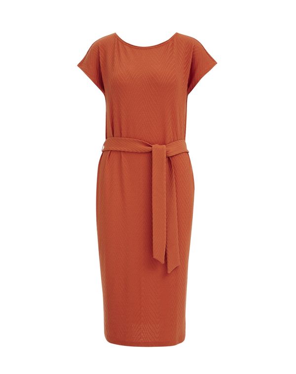 WE Fashion WE Fashion Haljina  hrđavo crvena