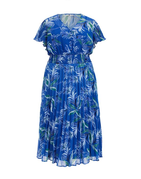 WE Fashion WE Fashion Haljina  kobalt plava / miks boja