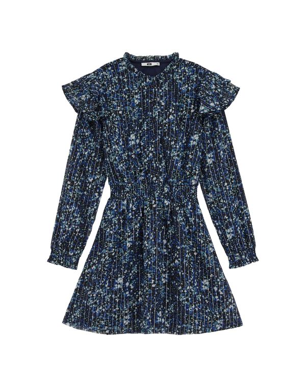 WE Fashion WE Fashion Haljina  tamno plava / miks boja