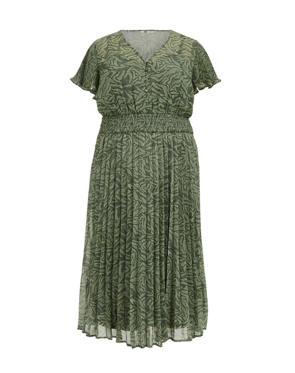 WE Fashion WE Fashion Haljina  tamno zelena