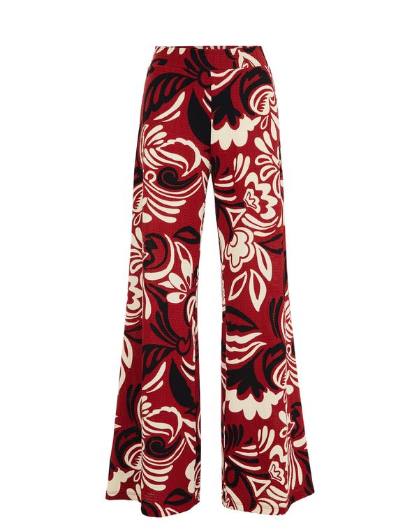 WE Fashion WE Fashion Hlače  bež / smeđa / crna