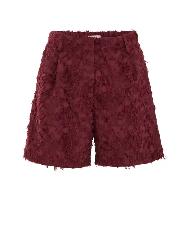 WE Fashion WE Fashion Hlače  bordo