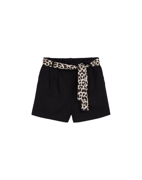 WE Fashion WE Fashion Hlače  brokat / crna / prljavo bijela