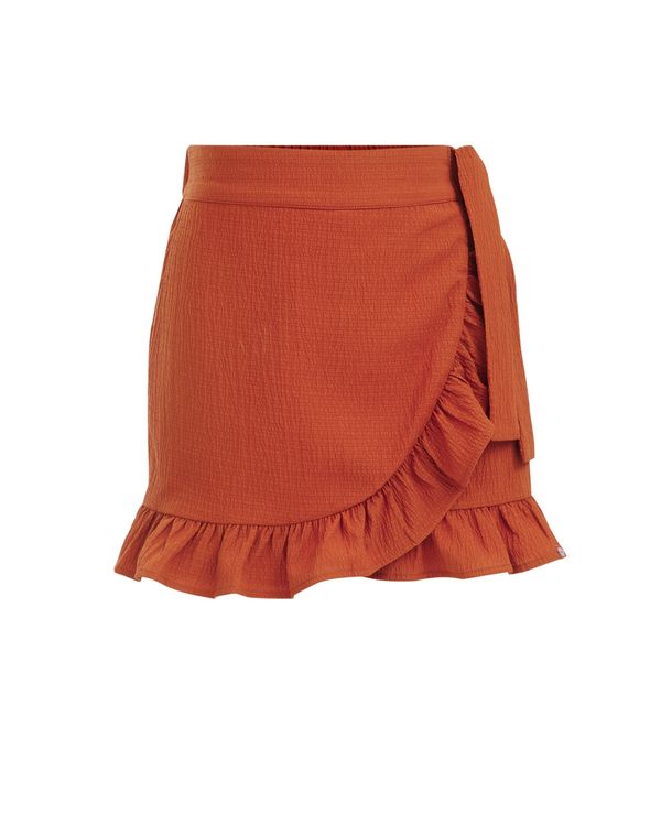 WE Fashion WE Fashion Hlače  hrđavo crvena