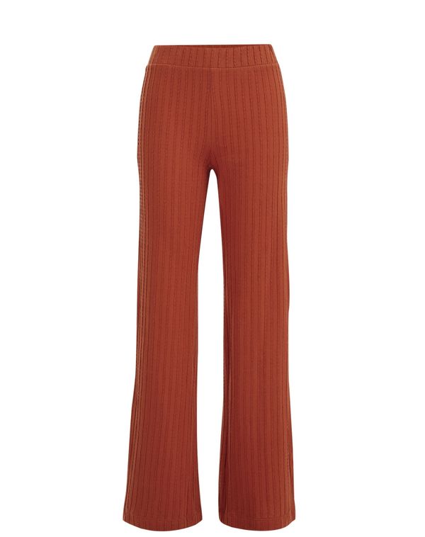 WE Fashion WE Fashion Hlače  hrđavo crvena