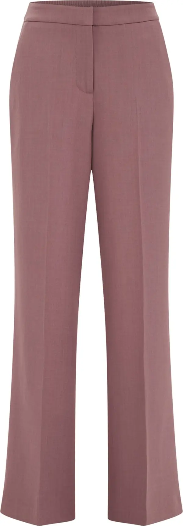 WE Fashion WE Fashion Hlače na crtu  sivkasto ljubičasta (mauve)