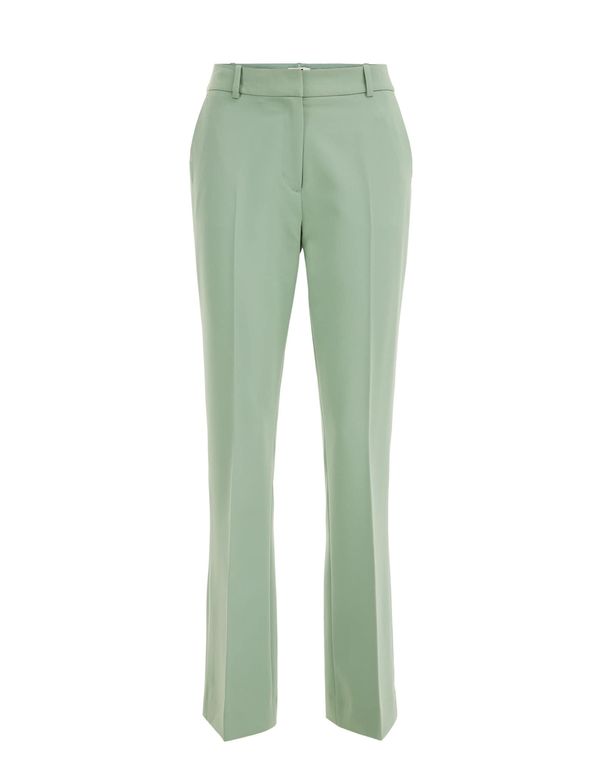 WE Fashion WE Fashion Hlače  pastelno zelena