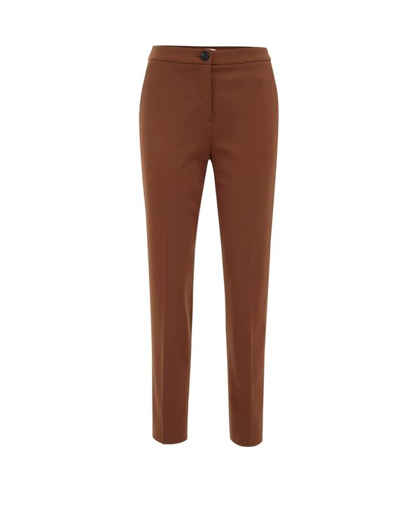 WE Fashion WE Fashion Hlače  smeđa