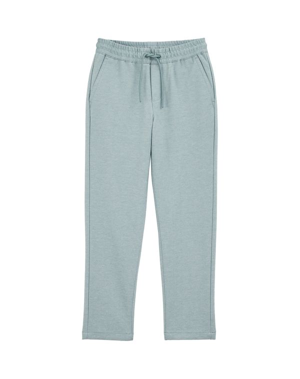 WE Fashion WE Fashion Hlače  svijetlozelena / bijela