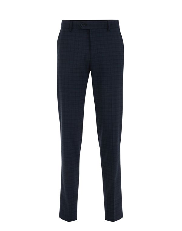 WE Fashion WE Fashion Hlače  tamno plava