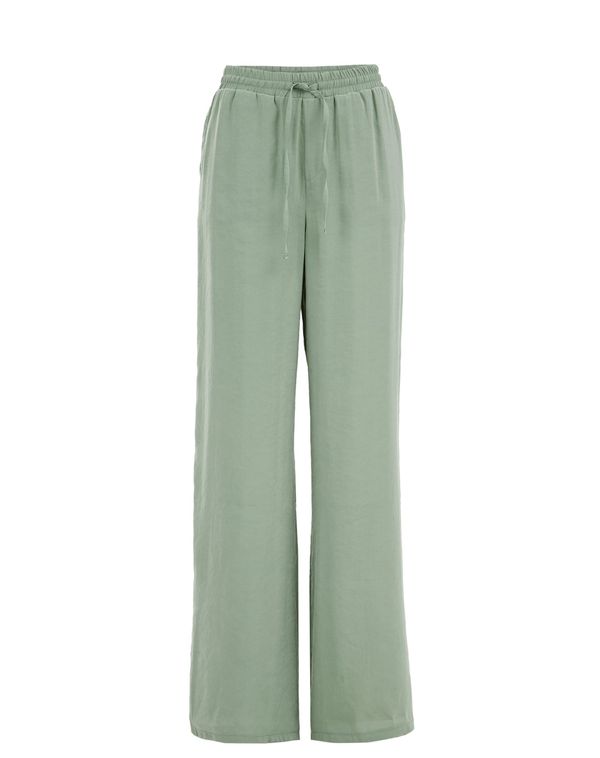 WE Fashion WE Fashion Hlače  zelena