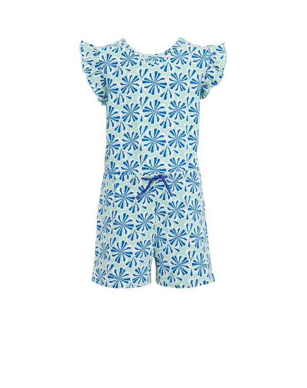 WE Fashion WE Fashion Jednodijelni komplet  tirkiz / svijetloplava / bijela