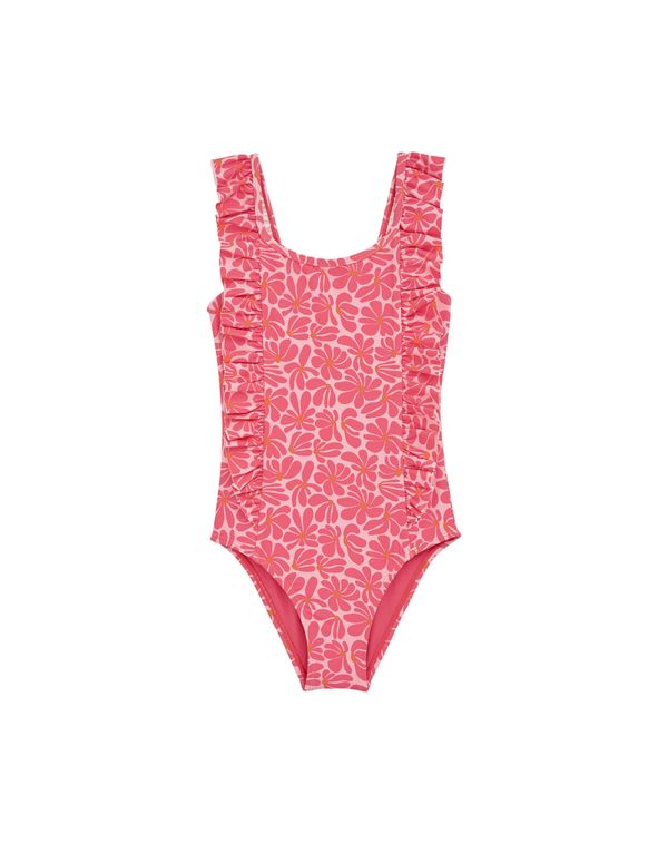 WE Fashion WE Fashion Jednodijelni kupaći kostim  malina / svijetloroza / narančasto crvena