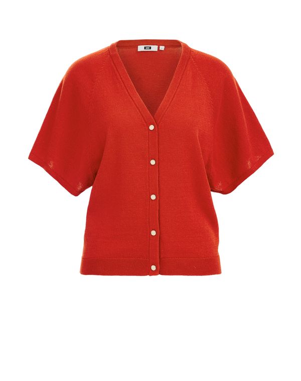 WE Fashion WE Fashion Kardigan  crvena