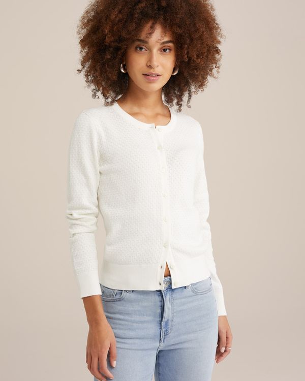 WE Fashion WE Fashion Kardigan  prljavo bijela