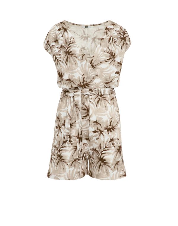 WE Fashion WE Fashion Kombinezon  bež / smeđa / svijetla bež