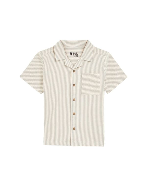 WE Fashion WE Fashion Košulja  bež / bijela