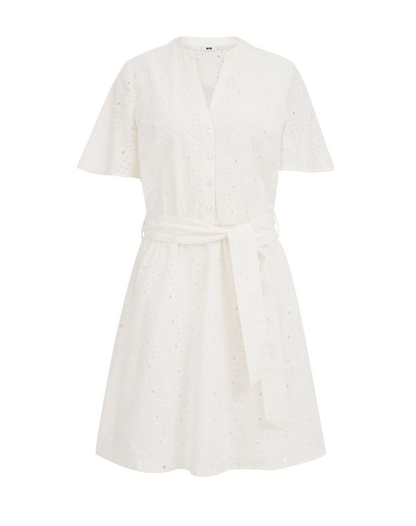 WE Fashion WE Fashion Košulja haljina  bijela