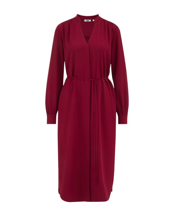 WE Fashion WE Fashion Košulja haljina  boja vina