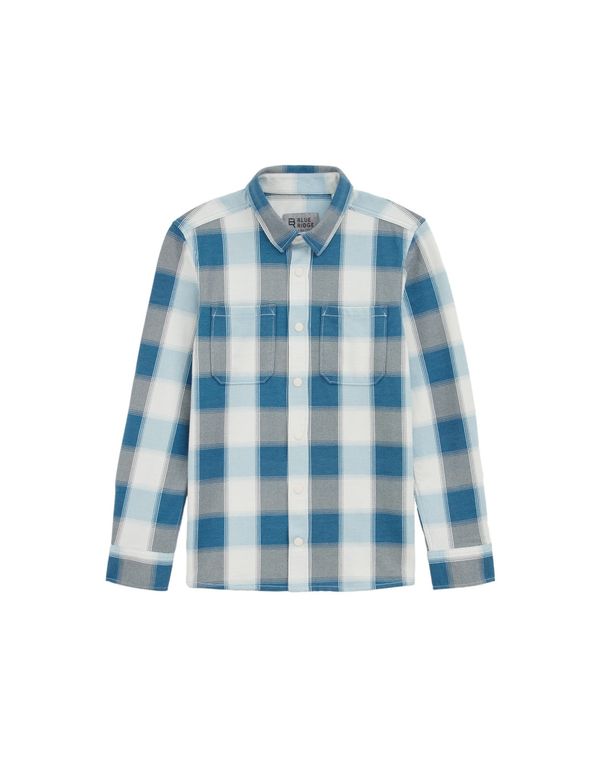 WE Fashion WE Fashion Košulja  plava / svijetloplava / bijela