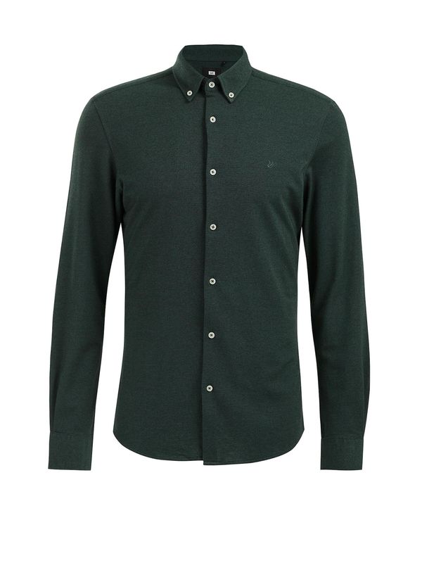 WE Fashion WE Fashion Košulja  tamno zelena