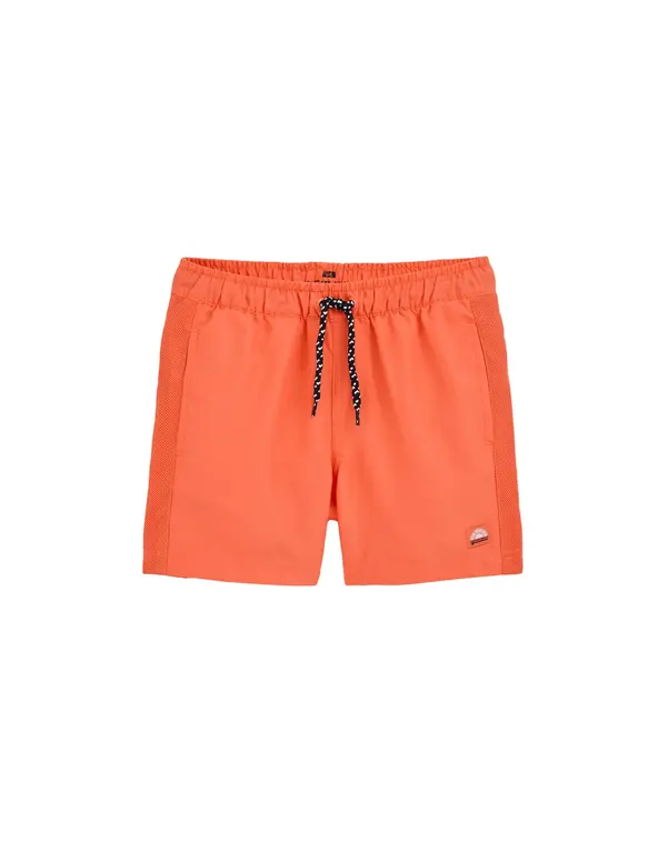 WE Fashion WE Fashion Kupaće gaće  neonsko narančasta / crna