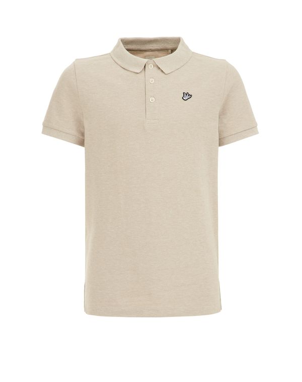 WE Fashion WE Fashion Majica  bež melange / crna / bijela