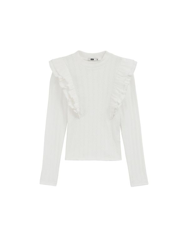 WE Fashion WE Fashion Majica  bijela