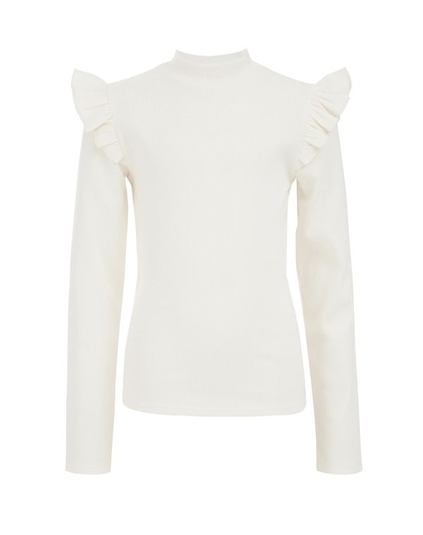 WE Fashion WE Fashion Majica  bijela