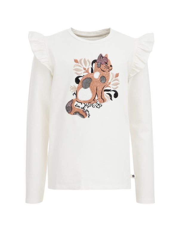 WE Fashion WE Fashion Majica  boja slonovače / miks boja