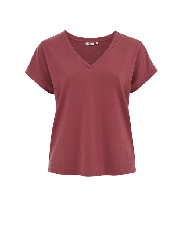 WE Fashion WE Fashion Majica  burgund