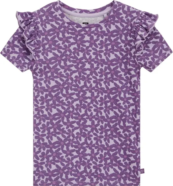 WE Fashion WE Fashion Majica  ljubičasta / pastelno ljubičasta / tamno ljubičasta
