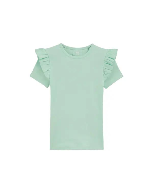 WE Fashion WE Fashion Majica 'Meisjes'  svijetlozelena