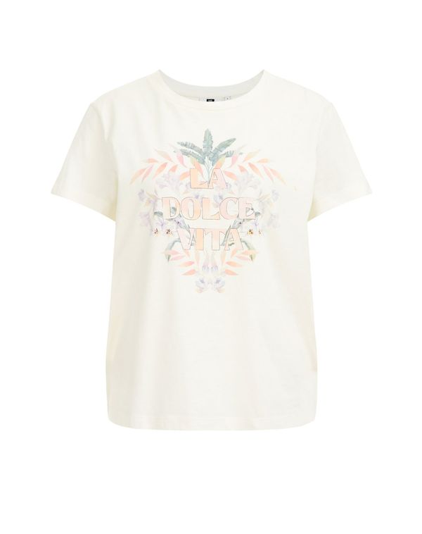 WE Fashion WE Fashion Majica  miks boja / bijela