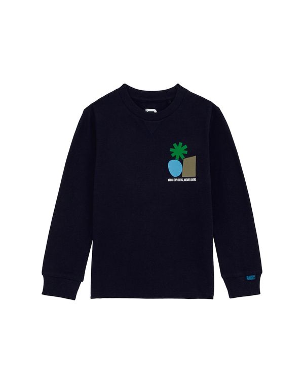 WE Fashion WE Fashion Majica  morsko plava / svijetloplava / zelena / bijela