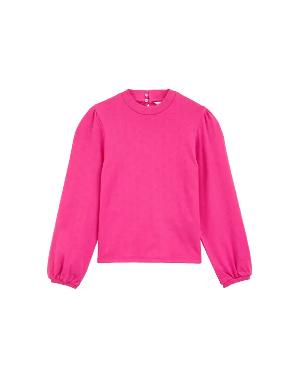 WE Fashion WE Fashion Majica  neonsko roza