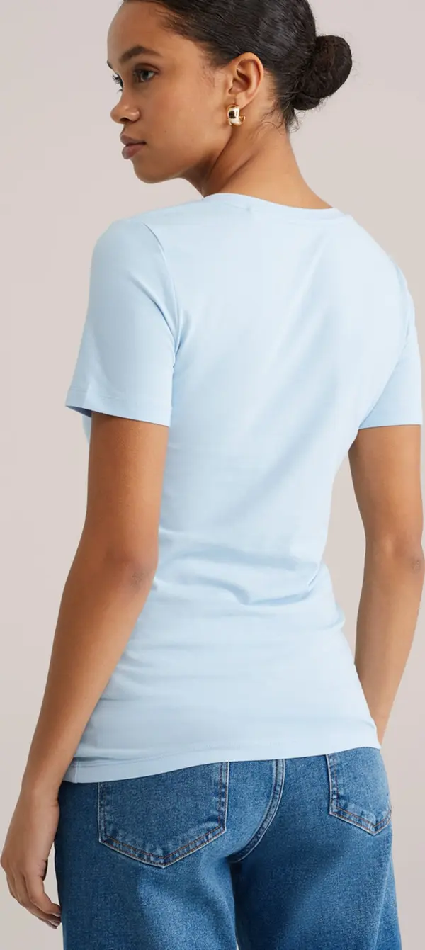 WE Fashion WE Fashion Majica  pastelno plava
